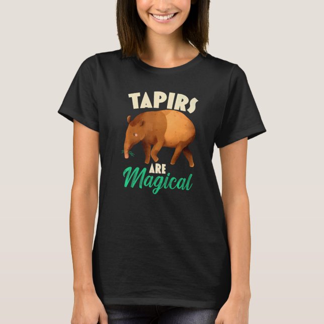 Camiseta Tapirs São Zootecnistas Magnéticos (Frente)
