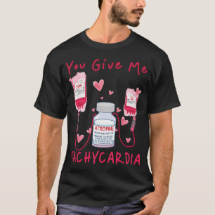 Camiseta Taquicardia Er Icu Nicu Rn Enfermeiro