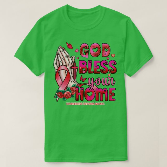 Camiseta Taquicardia supraventricular deus abençoe de consc (Frente do Design)