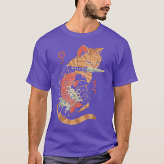 Camiseta Tarado De Gato Engraçado De Carpa