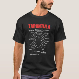 Camiseta Tarantula Anatomy Pet