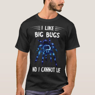 Camiseta Tarantula Grande Insetos Artrópodes Spider Phobia