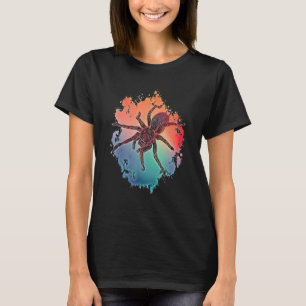 Camiseta Tarantula Motif Aracnídeo Colorido Arachnid Tarant