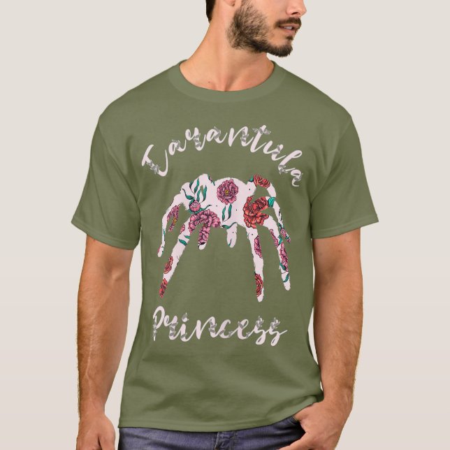 Camiseta Tarantula Princess Spider Lover Girl Catcher (Frente)