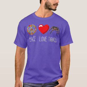 Camiseta Tarantula Spider Amor Aracnídeos Pela Paz