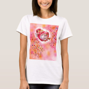 Camiseta Tarde feliz das flores das alegrias simples pouco
