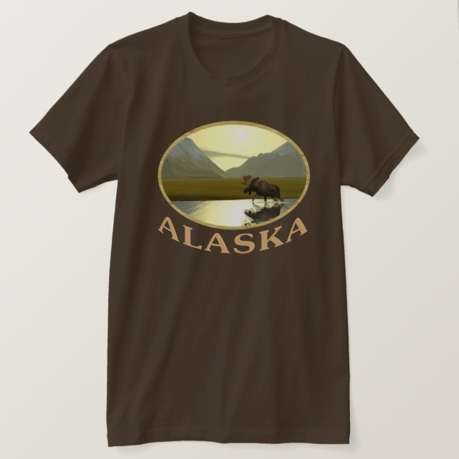 Camiseta Tarde Moose (Frente do Design)