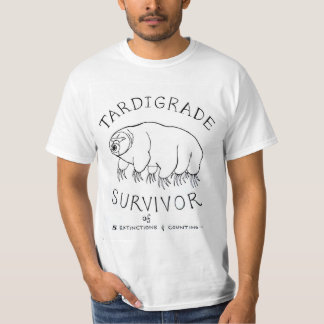 Camiseta Tardigrade: Sobrevivente de de 5 extinções e