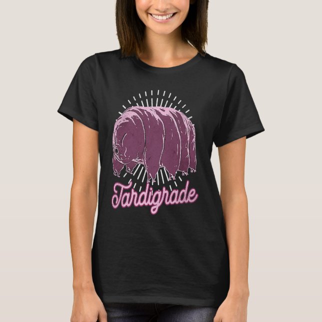 Camiseta Tardigrade Water Bear Moss Piglet Micro Animal (Frente)