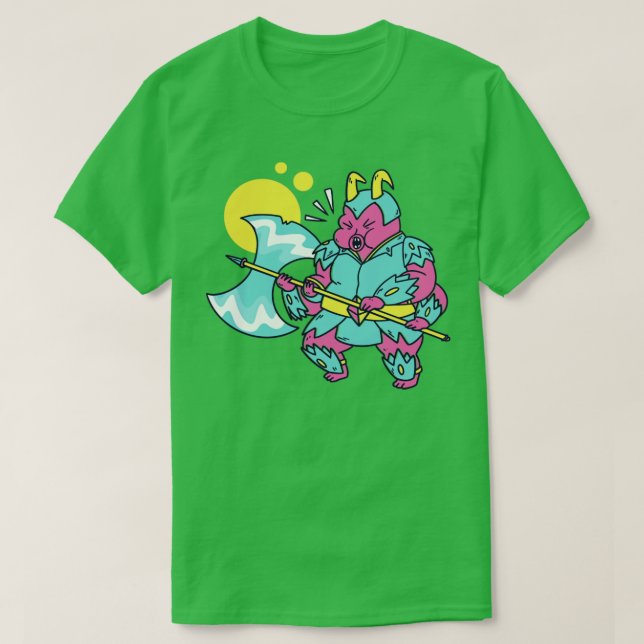 Camiseta Tardígrado de berserker (Frente do Design)