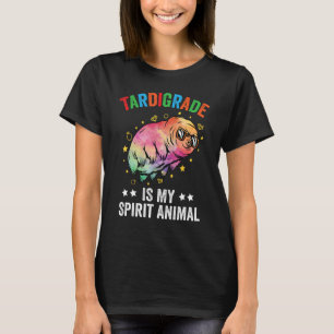 Camiseta Tardigrado é Meu Animal Espiritual Microbiologia Á
