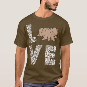 Camiseta Tardigrado Love Science Microbiology Water Bear Lo