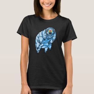 Camiseta Tardígrado Urso de Água Azul Caipira Tardígrado