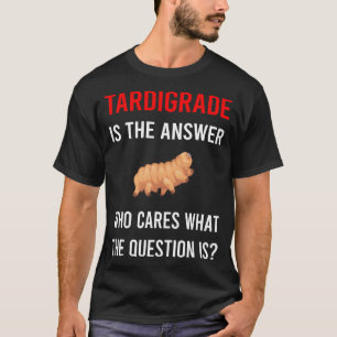 Camiseta Tardigrado Urso de Água Urso de Água Leitão de Mus