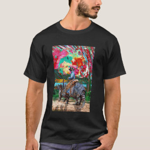 Camiseta Tardoqueiro do Pôr do Sol Falcão do Lago Surreal A