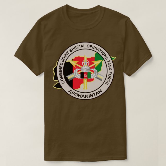 Camiseta Tarefa de Operações Especiais Conjuntas Combinadas (Frente do Design)