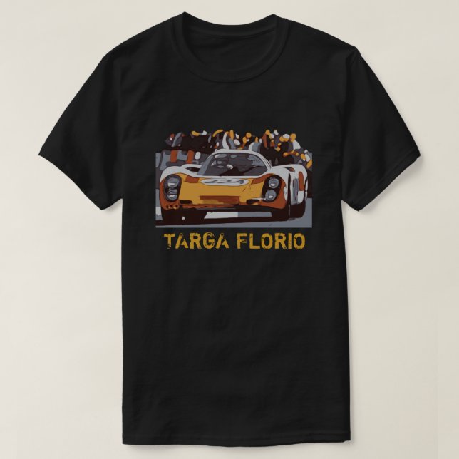 CAMISETA TARGA FLORIO RAÇA (Frente do Design)