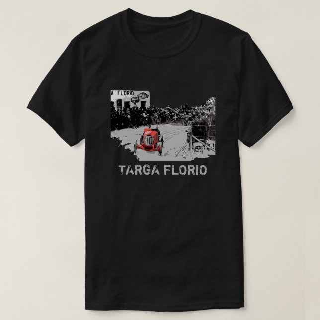 CAMISETA TARGA FLORIO RAÇA (Frente do Design)