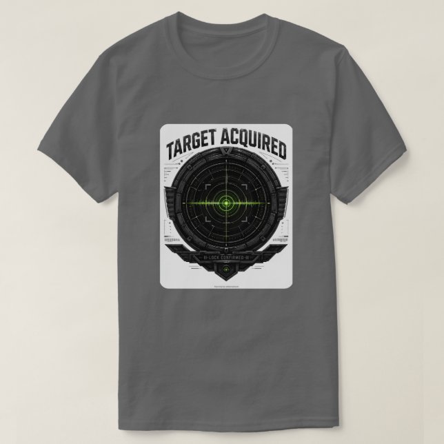 Camiseta Target Acquired Tactical T-Shirt (Frente do Design)