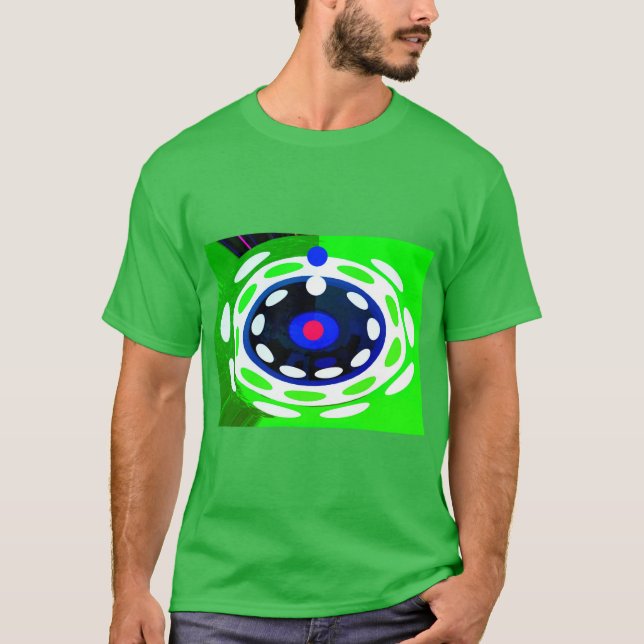 Camiseta Target green trendy modern (Frente)
