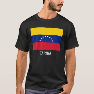 Camiseta Táriba Venezuela Bandeira Emblem Escudo Bandera Cr