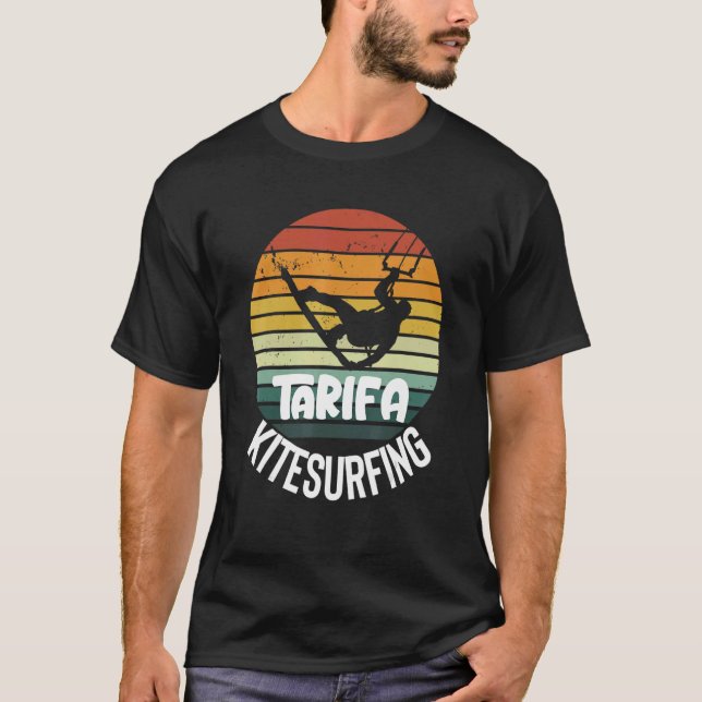 Camiseta Tarifa Beach Espanha Kitesurfing Water Sports 1 (Frente)