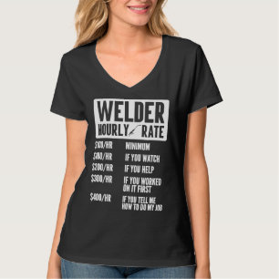 Camiseta Tarifa Horária de Soldador Sindicato de Soldagem E