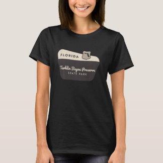 Camiseta Tarklin Bayou Perve State Park Flórida Sinal Vac