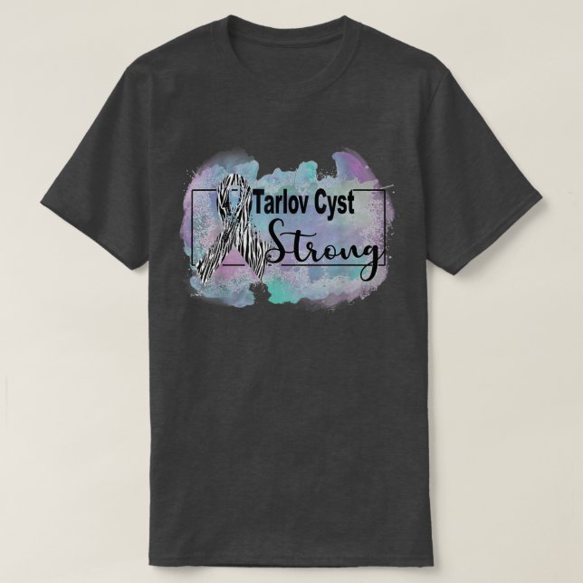 Camiseta tarlov cyst Awareness  (Frente do Design)