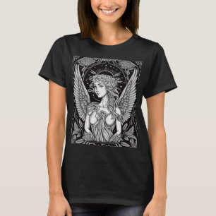 Camiseta Tarot Card A Bruxa Occulta Fada Cute Fairycore