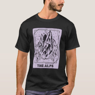 Camiseta Tarot Card Alarga Cartões Místicos Edelweiss Mount