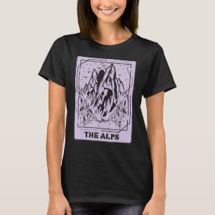 Camiseta Tarot Card Alarga Cartões Místicos Edelweiss Mount