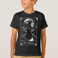 Tarot Card Crescent Moon E Black Cat Witat Hat