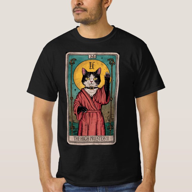 Camiseta Tarot Card II - O Alto Sacerdote (Frente)