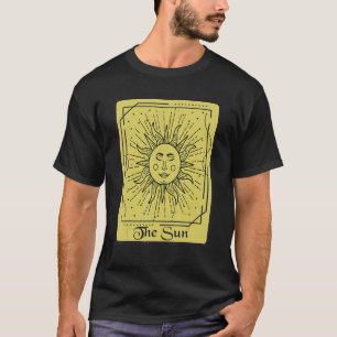 Camiseta Tarot Card O Sol Oculta Cartões Místicos