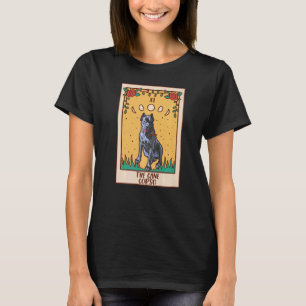 Camiseta Tarot Card Occulta Magic Occultism Cane Corso