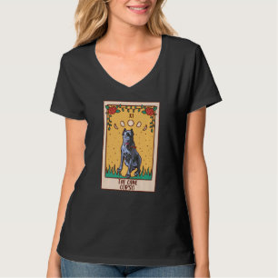 Camiseta Tarot Card Occulta Magic Occultism Cane Corso