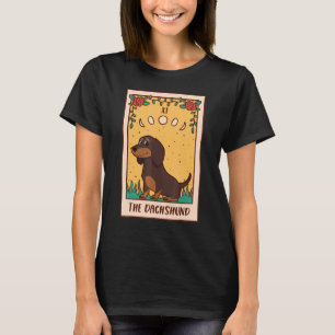 Camiseta Tarot Card Occulus Magic Occultism Dachshund