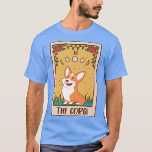 Camiseta Tarot Card Occulus Magic Occultism Dog Corgi