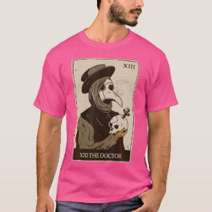 Camiseta Tarot Card Plague Médico Occulto Mágico