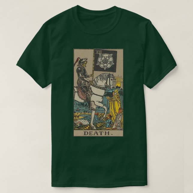 Camiseta Tarot da Morte 1 (Frente do Design)