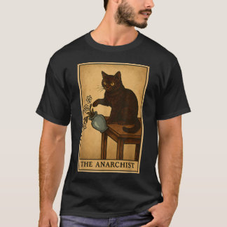 Camiseta Tarot do Gato Amante de Gatos