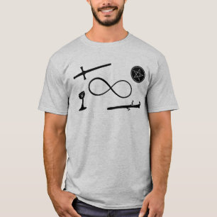 Camiseta Tarot Lemniscate: O Mágico e 4 Elementos
