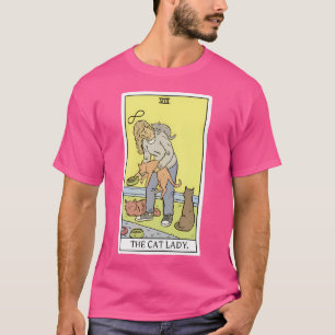 Camiseta Tarot Moderno A Dona do Gato
