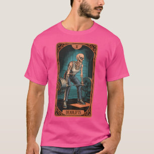 Camiseta Tarot Skeleton Card Deadlifts Powerinclusive Peso