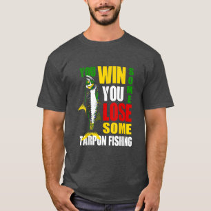 Camiseta Tarpon Angler Cita A Pesca De Saltwater
