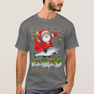 Camiseta Tarpon Fish Xmas Pajama Papais noeis Feios Andando