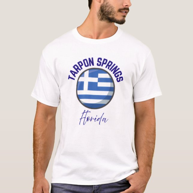 Camiseta Tarpon Springs Florida T-Shirt (Frente)