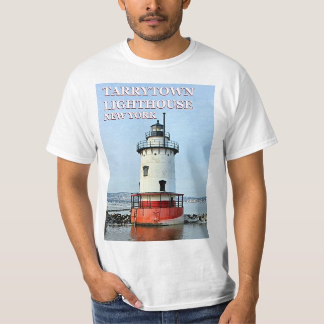 Camiseta Tarrytown Lighthouse, New York T-Shirt (Frente)