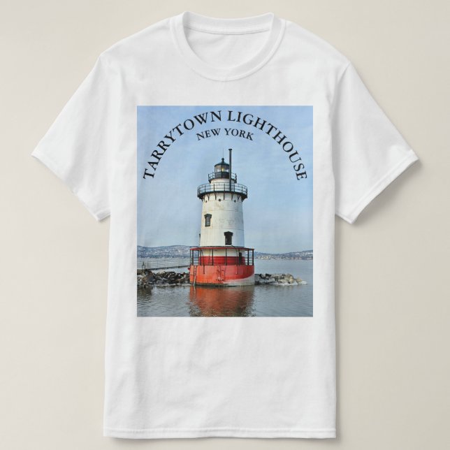 Camiseta Tarrytown Lighthouse, New York T-Shirt (Frente do Design)